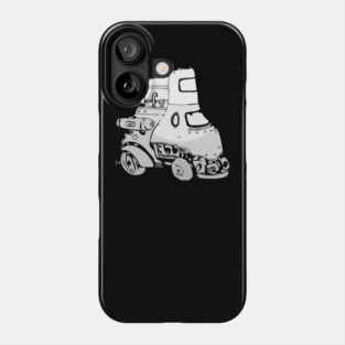 robot doodle monster 03 Phone Case