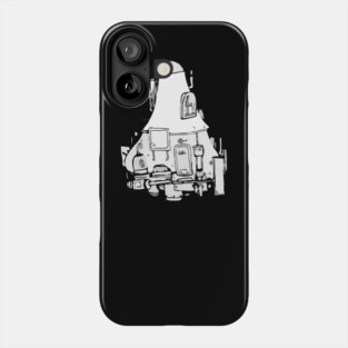 robot doodle monster 05 Phone Case
