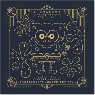 SpongeBob Posters and Art