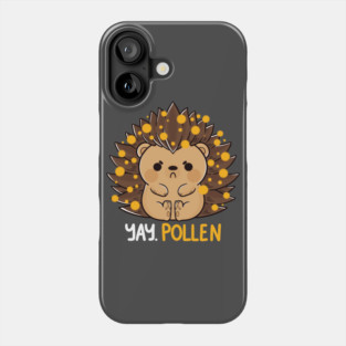 Allergic Hedgehog Phone Case