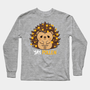 Allergic Hedgehog Long Sleeve T-Shirt