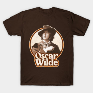 Oscar Wilde - Poet Novelist Playwright Fan Art T-Shirt