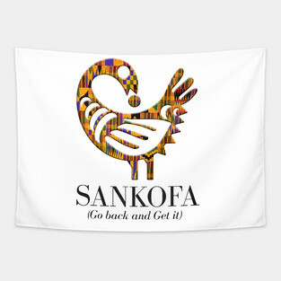 Sankofa (Go back and get it) Tapestry