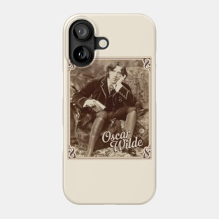 Oscar Wilde - Poet Novelist Playwright Phone Case