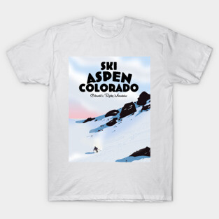Ski Aspen Colorado T-Shirt