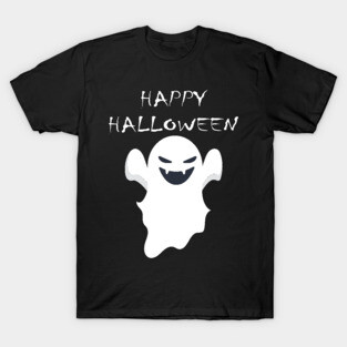 Happy Halloween Vampire Ghost T-Shirt