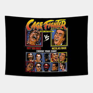 Nicolas Cage Fighter - Conair Tour Edition Tapestry