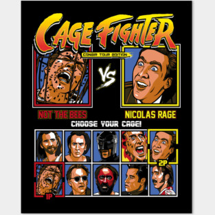 Nicolas Cage Fighter - Conair Tour Edition Posters and Art
