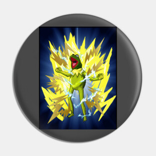 Super Saiyan Kermit Pin