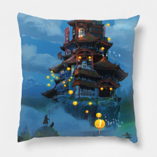 Lost Castle in the Sky Pillow