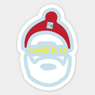 Adventure - The Life Aquatic Sticker