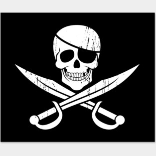 Pirate Flag Posters and Art