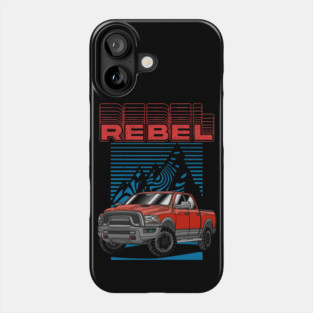 American Pickup Truck RAM 1500 Rebel Phone Case