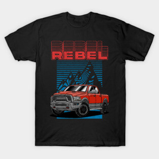 American Pickup Truck RAM 1500 Rebel T-Shirt