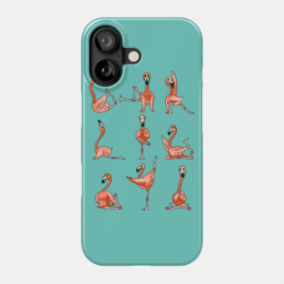 Flamingo Yoga Phone Case