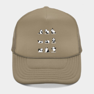 Panda Yoga Hat
