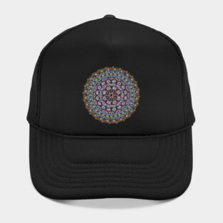 English Bulldog yoga Medallion Hat