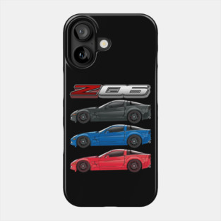 Sports Car Corvette C6 Phone Case