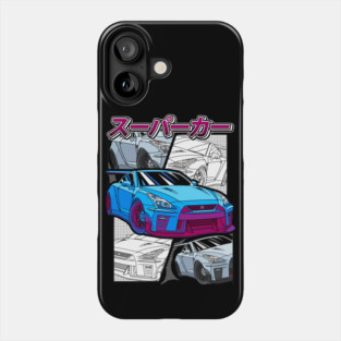 JDM GT-R Nippon Street Racing Car Phone Case