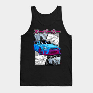JDM GT-R Nippon Street Racing Car Tank Top