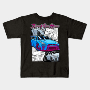 JDM GT-R Nippon Street Racing Car Kids T-Shirt