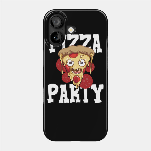 Pizza Party Phone Case by belownormal