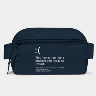 Blue Screen of Death - Coffee error Bag