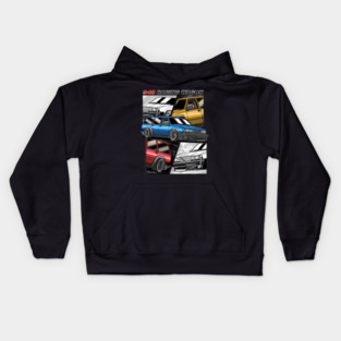 Street Racing Wagon 940 Kids Hoodie