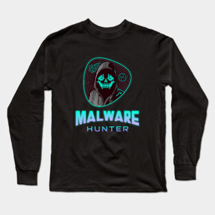 Malware Hunter Neon Long Sleeve T-Shirt