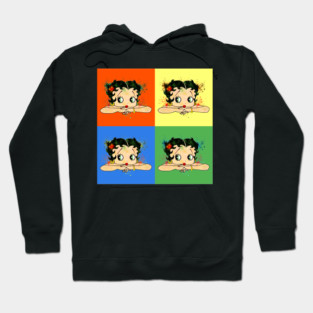 Betty Boop Pop Art Hoodie