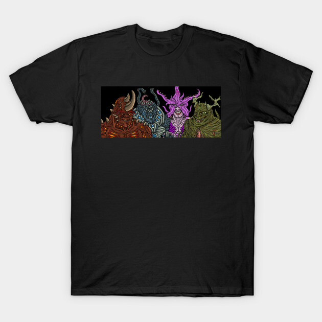 Chaos With The Boys T-Shirt by DungeonDesigns