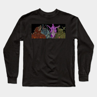 Chaos With The Boys Long Sleeve T-Shirt