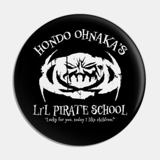 Hondo's Li'l Pirate School Pin