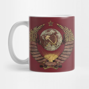 USSR Vintage Coat of Arms V02 Mug