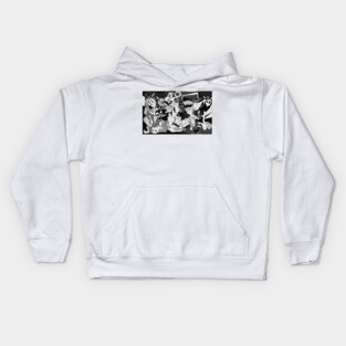 Guernica Evangelion Kids Hoodie