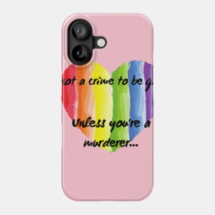 It's not a crime Phone Case