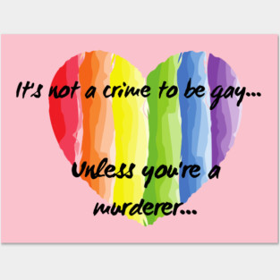 It's not a crime Posters and Art