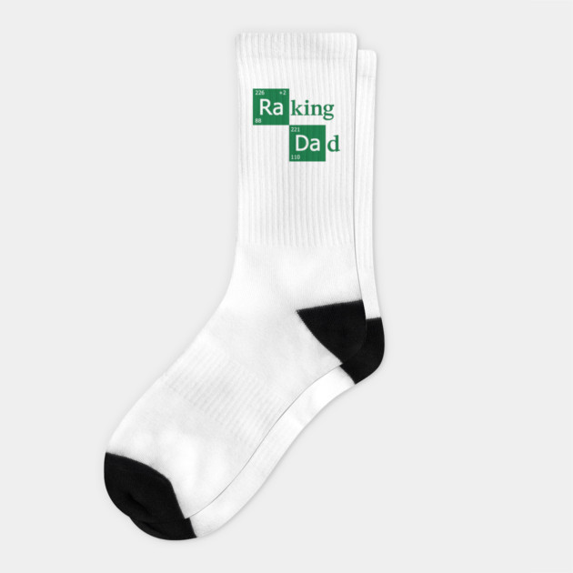 Raking Dad Socks by dumbshirts