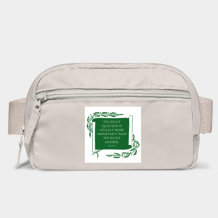 The right questions. A quote by Plato Bag