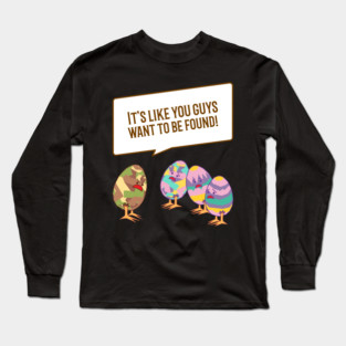 Easter eggs Long Sleeve T-Shirt