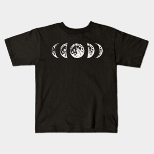 Phases of the Moon Kids T-Shirt