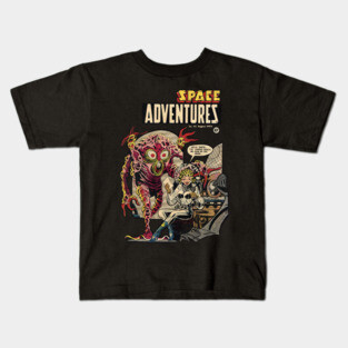 Space Adventures 1954 Kids T-Shirt