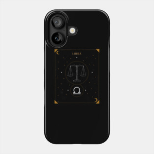 Libra | Astrology Zodiac Sign Design Phone Case