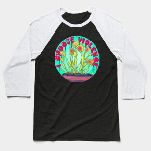Venus Fly Trap Baseball T-Shirt