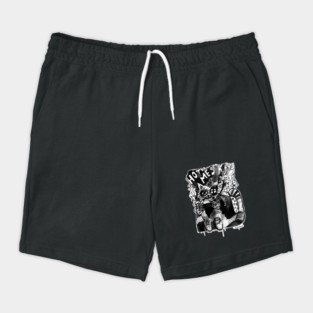 Hot Mess Kitty Shorts