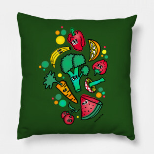 Fruits N Veggies Pillow
