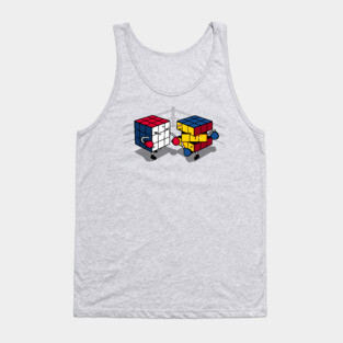 Cube Fight! Tank Top