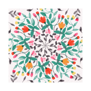 Watercolor aesthetic florals T-Shirt