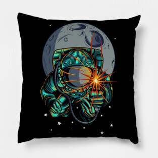 Welder Galaxy Pillow