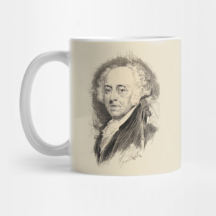 Portrait of John Adams Mug